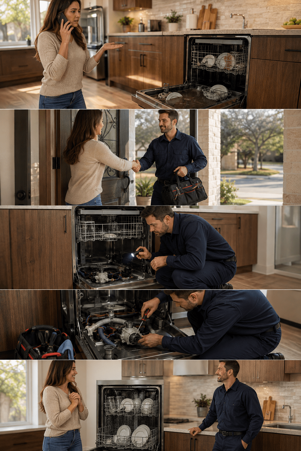 Dishwasher Maintenance Service San Antonio
