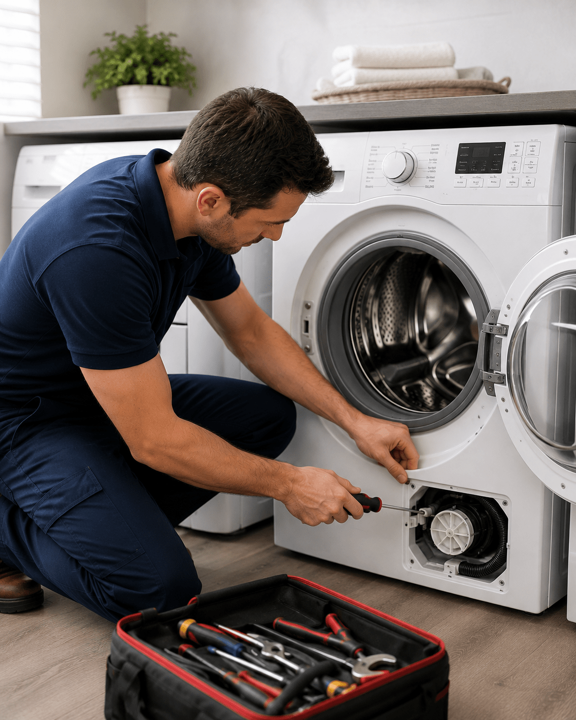 Professional washer repair in San Antonio